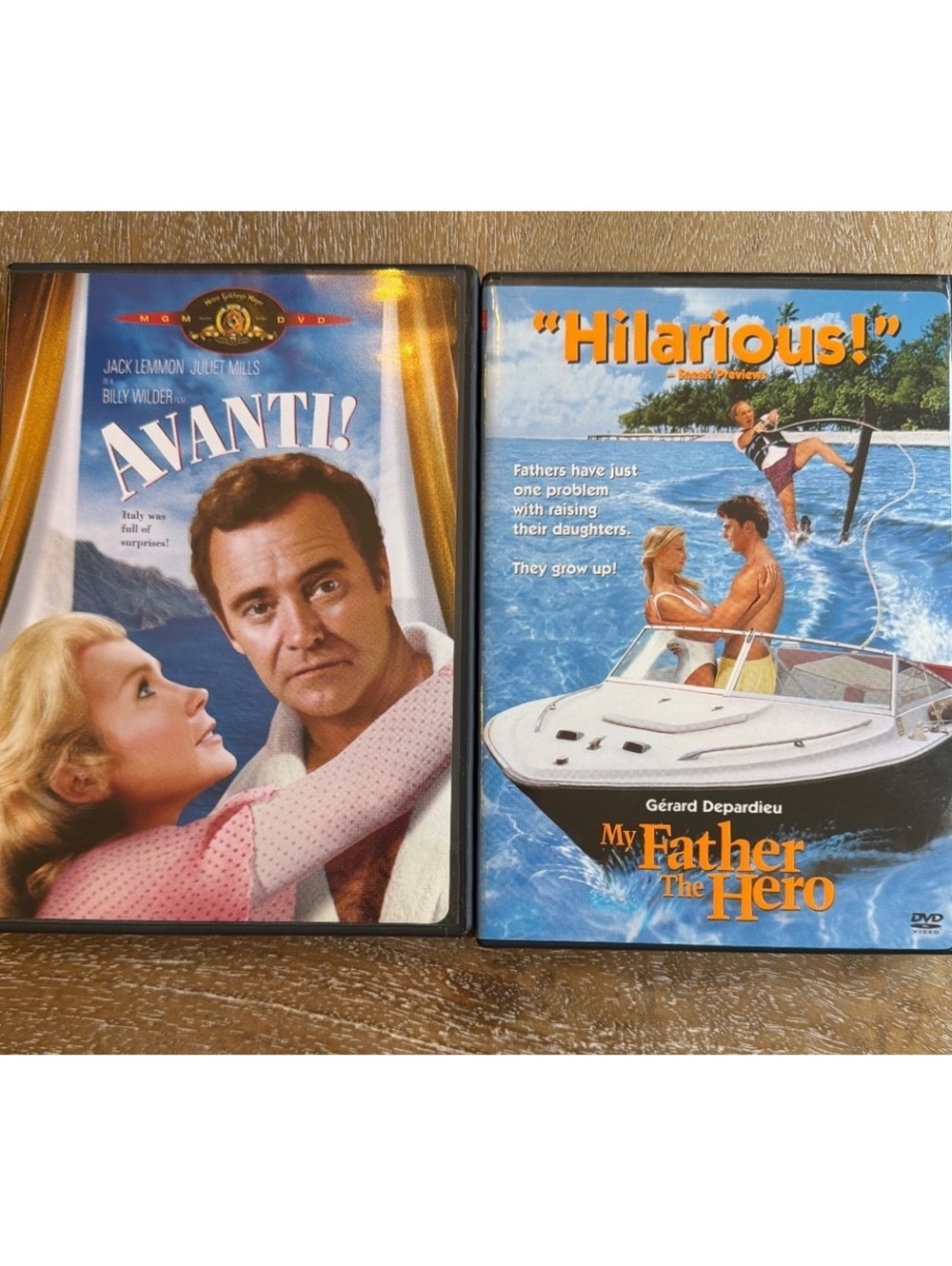 Classic Comedy DVD Bundle - Avanti! & My Father the Hero (Great Value!)